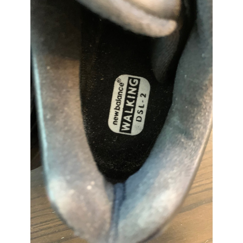 New Balance 577 Mens Black Leather Walking Shoes‎ Hook Loop Straps MW577VK 9.5 D - Picture 5 of 11
